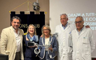 Donato un monitor multiparametrico al San Salvatore per un parto più sicuro