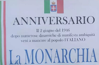 Sulmona, manifesti funebri abusivi per la "morte" della Monarchia