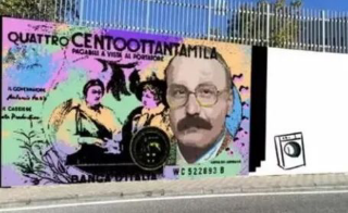 L’Aquila celebra Mario Magnotta con un murale