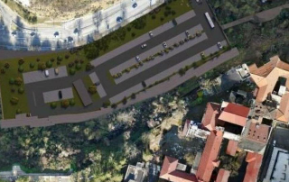 L’Aquila, al via il nuovo parcheggio da 208 posti di viale della Croce Rossa